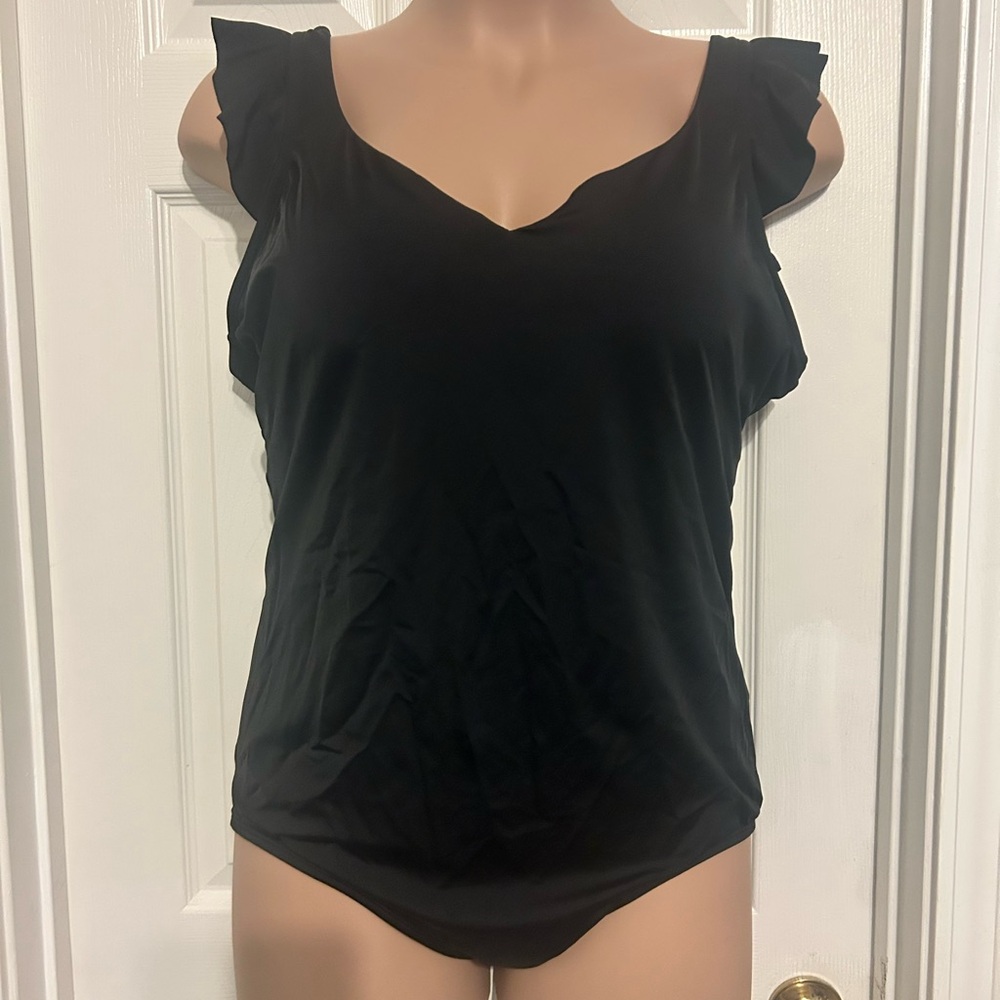 Time and Tru Elegant Black Garment 3X